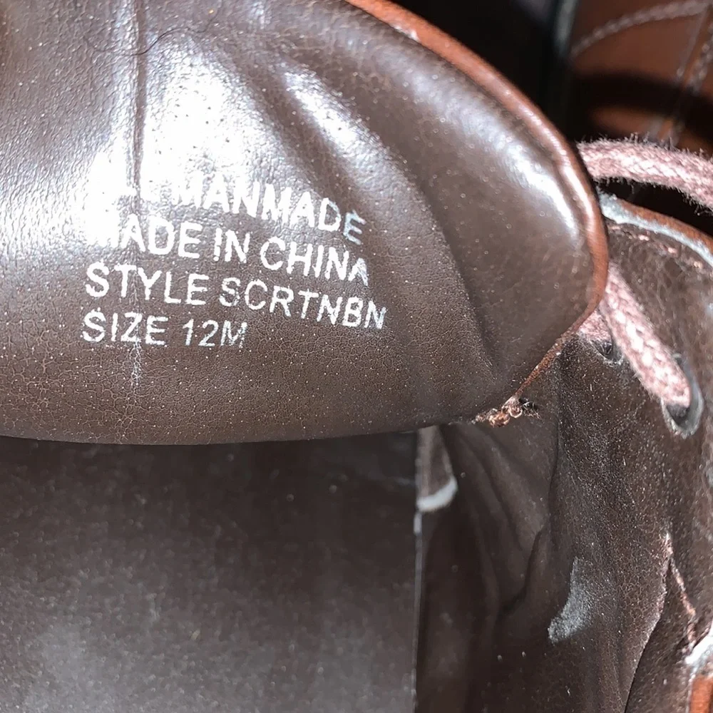 Men’s Brown Dress Shoe, sz 12